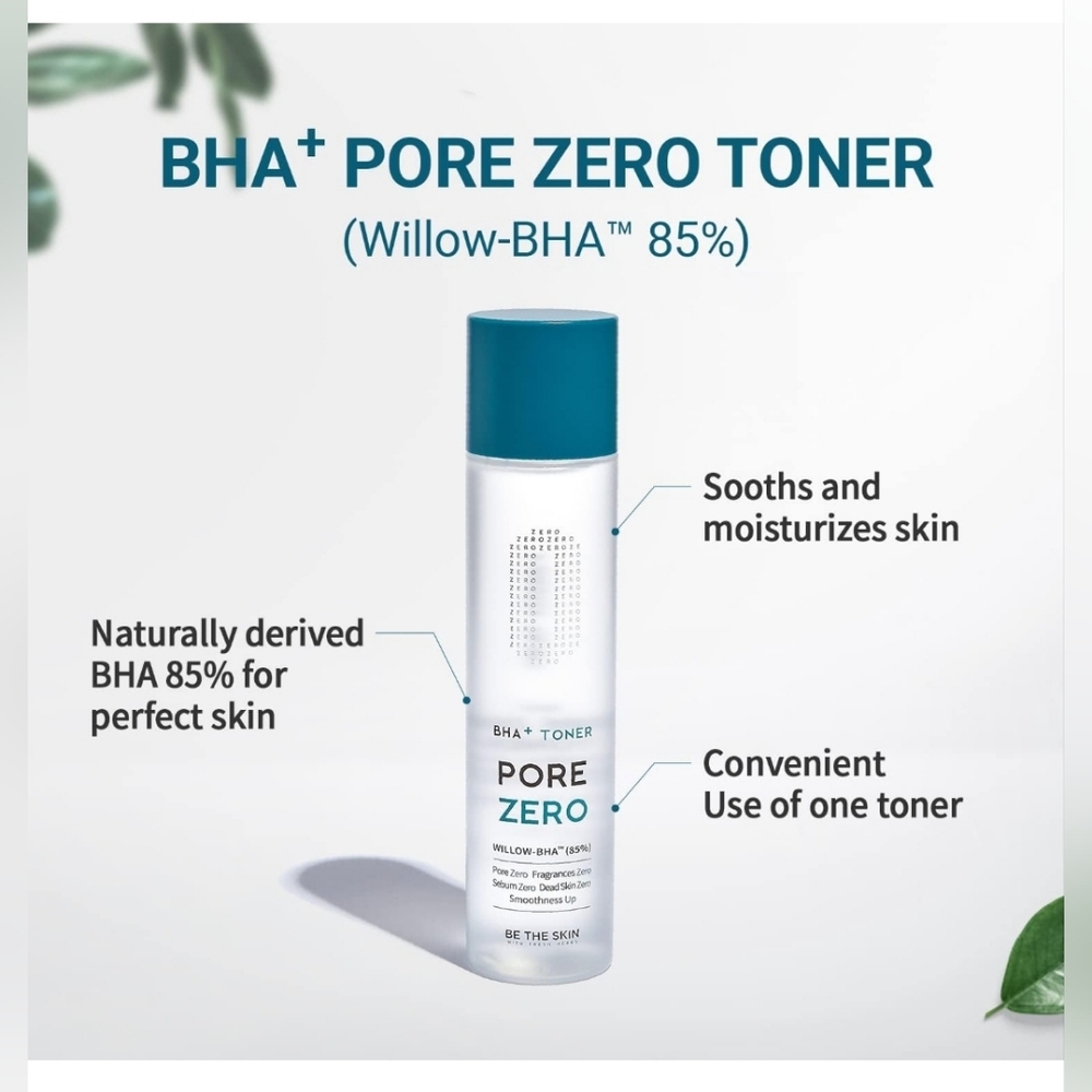 Be The Skin Pore Zero Toner (Korean Skincare)